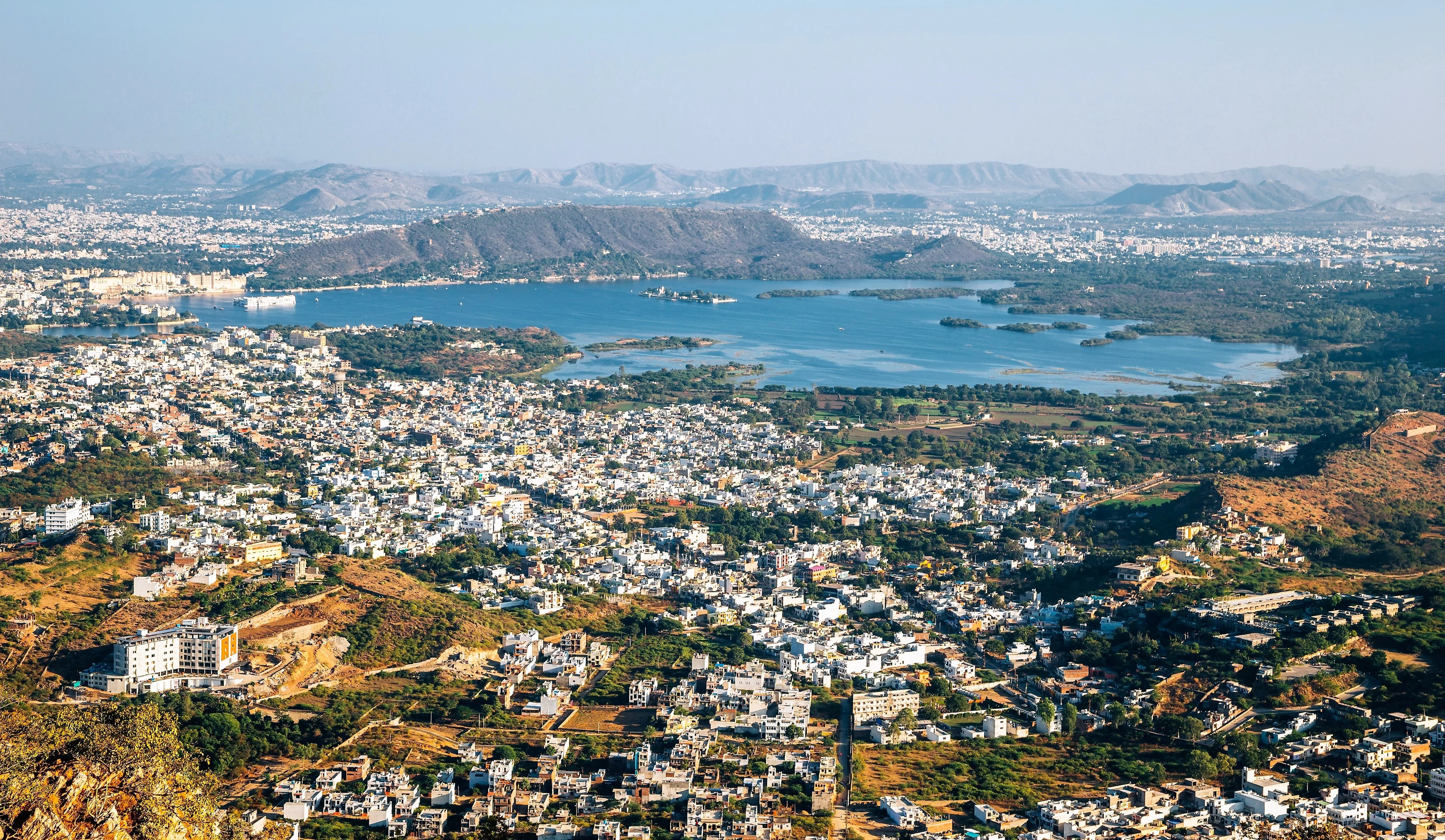 Udaipur from Monsoon Palace